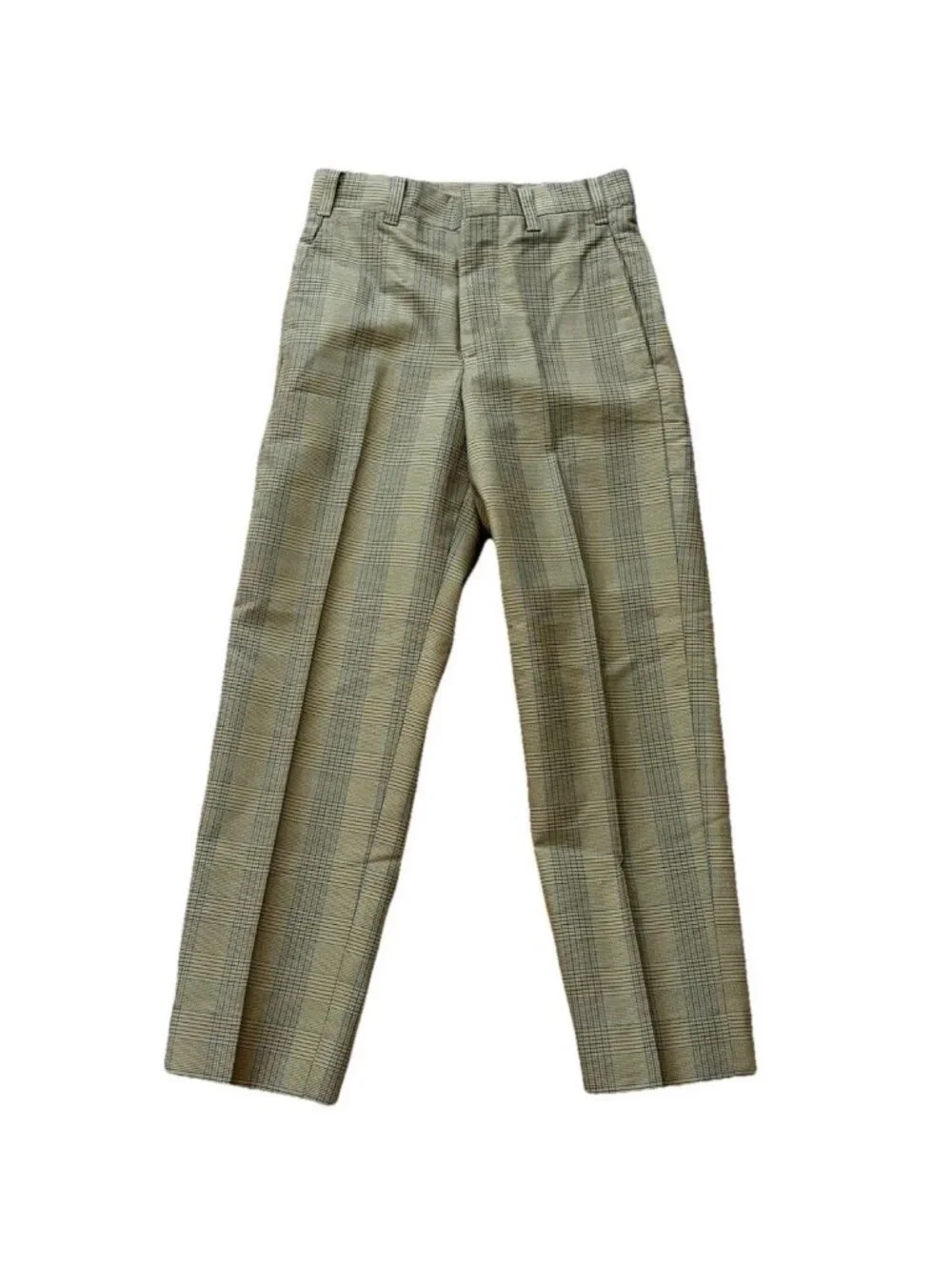 Galey And Lord Pants Slacks Striped Brown Boys Size 8 1960s Retro